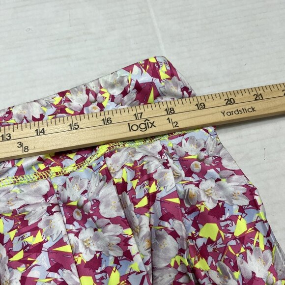 Jofit Apparel Skort‎ Womens XXL Purple Floral Tiered Mini Tennis Athletic UPF 50 - Picture 6 of 9